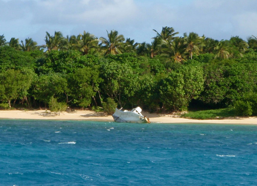 Nomuka Iki Island in Tonga